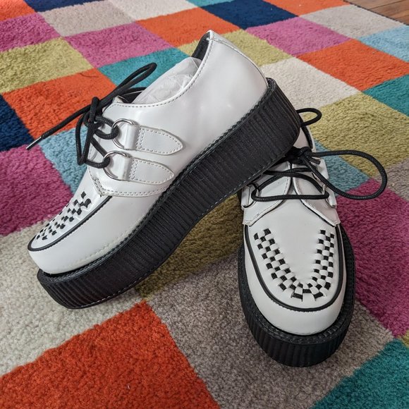 T.U.K Other - Tuk Creepers - Black and White Checkered - US M 4